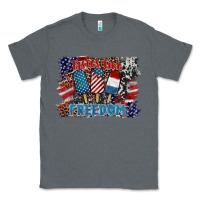 Charcoal Heather tastes like freedom Classic Tee - BarkalooDesign