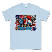 Dusty Blue tastes like freedom Classic Tee - BarkalooDesign