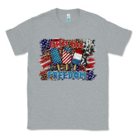 Heather Grey tastes like freedom Classic Tee - BarkalooDesign
