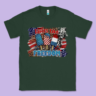 Tastes Like Freedom Classic Tee Designed By Barkaloodesign