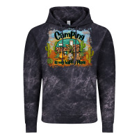 Cloud Black camping is my happy place Vintage Hoodie - BarkalooDesign