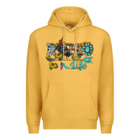 Mustard western rodeo bullfighter  life turquoise's gemstones arrow sunflowers Premium Hoodie - BarkalooDesign