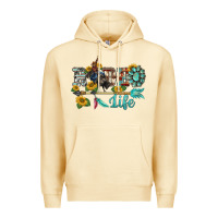 Pina Colada western rodeo bullfighter  life turquoise's gemstones arrow sunflowers Premium Hoodie - BarkalooDesign