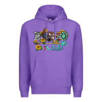 Purple western rodeo bullfighter  life turquoise's gemstones arrow sunflowers Premium Hoodie - BarkalooDesign