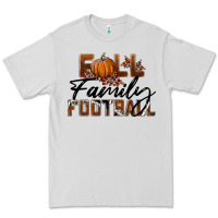 Dove Grey Fall Family Football Premium Tee - LillyAllenDesigns