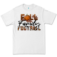 White Fall Family Football Premium Tee - LillyAllenDesigns