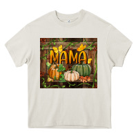Cream mama pumpkin tumbler Heavy Core Tee - BundleAndBundleShop