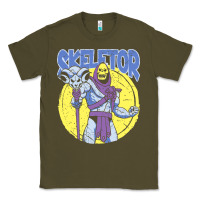 Army Green skeletor Classic Tee - baoMotion