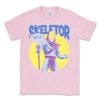 Bubblegum Pink skeletor Classic Tee - baoMotion