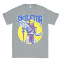 Heather Grey skeletor Classic Tee - baoMotion