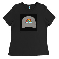 Black capt america Ladies Tee - Rosma