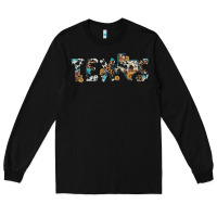 Black texas sunflower cowhide leopard texas map Long Sleeve Tee - Artiststas