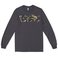 Smoke texas sunflower cowhide leopard texas map Long Sleeve Tee - Artiststas