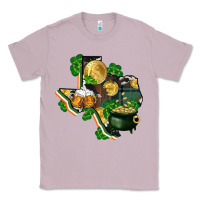 Lilac texas map st patrick's day Classic Tee - FaDigitalArtStudio