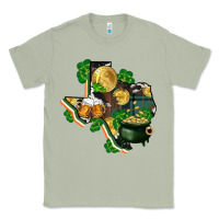 Matcha texas map st patrick's day Classic Tee - FaDigitalArtStudio