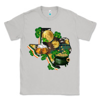 Moon Dust texas map st patrick's day Classic Tee - FaDigitalArtStudio