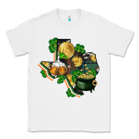 White texas map st patrick's day Classic Tee - FaDigitalArtStudio