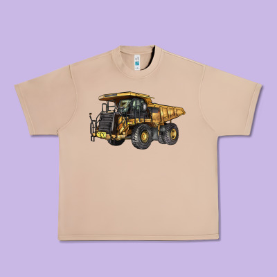Mining Truck Urban Heavy Tee Designed By Lillyallendesigns