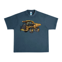 Midnight Navy Mining Truck Urban Heavy Tee - LillyAllenDesigns