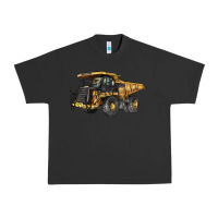 Pigment Black Mining Truck Urban Heavy Tee - LillyAllenDesigns