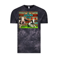 Cloud Black So Legend Dairy Vintage Tee - LillyAllenDesigns