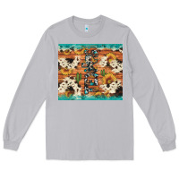 Moon Dust texas sunflower cactus cowhide Long Sleeve Tee - Artiststas