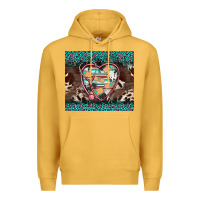 Mustard western nurse stethoscope turquoise leopardes Premium Hoodie - BarkalooDesign