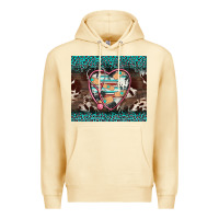 Pina Colada western nurse stethoscope turquoise leopardes Premium Hoodie - BarkalooDesign