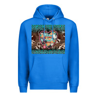 True Royal western nurse stethoscope turquoise leopardes Premium Hoodie - BarkalooDesign