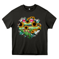 Asphalt Chiapas State Of Mexico Map Heavy Core Tee - RanaPortraitStore