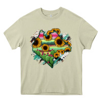 Mossy Chiapas State Of Mexico Map Heavy Core Tee - RanaPortraitStore