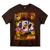 Chocolate Brown tarot cards Heavy Core Tee - BundleAndBundleShop