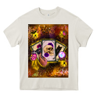 Cream tarot cards Heavy Core Tee - BundleAndBundleShop