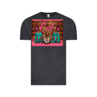 Vintage Black Western Cat Mom Vintage Tee - LillyAllenDesigns