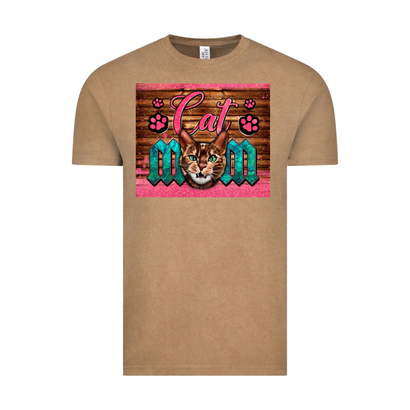 Western Cat Mom Vintage Tee by LillyAllenDesigns | Teevron