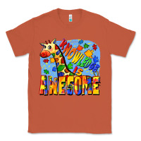 Copper Knowledge is awesome Autism giraffe Classic Tee - FaDigitalArtStudio