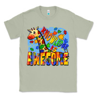 Matcha Knowledge is awesome Autism giraffe Classic Tee - FaDigitalArtStudio