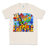 Natural Knowledge is awesome Autism giraffe Classic Tee - FaDigitalArtStudio