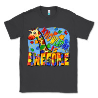 Smoke Knowledge is awesome Autism giraffe Classic Tee - FaDigitalArtStudio