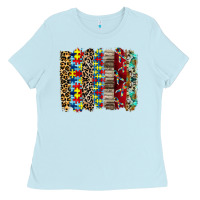 Baby Blue autism brushstore Ladies Tee - RacoonDesign
