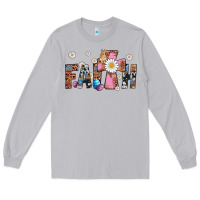 Moon Dust faith cross Long Sleeve Tee - Artiststas