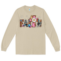 Mushroom faith cross Long Sleeve Tee - Artiststas
