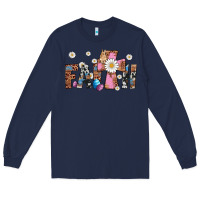 Navy faith cross Long Sleeve Tee - Artiststas