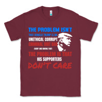 Burgundy criminal dirtbag anti trump Classic Tee - baoMotion