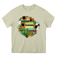 Mossy Chihuahua State Of Mexico Map Heavy Core Tee - RanaPortraitStore
