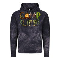 Cloud Black camp life Vintage Hoodie - BarkalooDesign