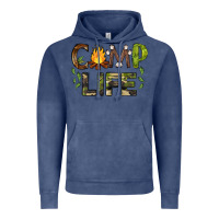 Vintage Denim camp life Vintage Hoodie - BarkalooDesign