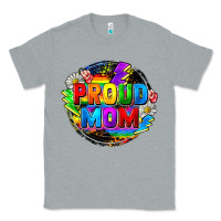 Heather Grey proud mom lgbt Classic Tee - FaDigitalArtStudio