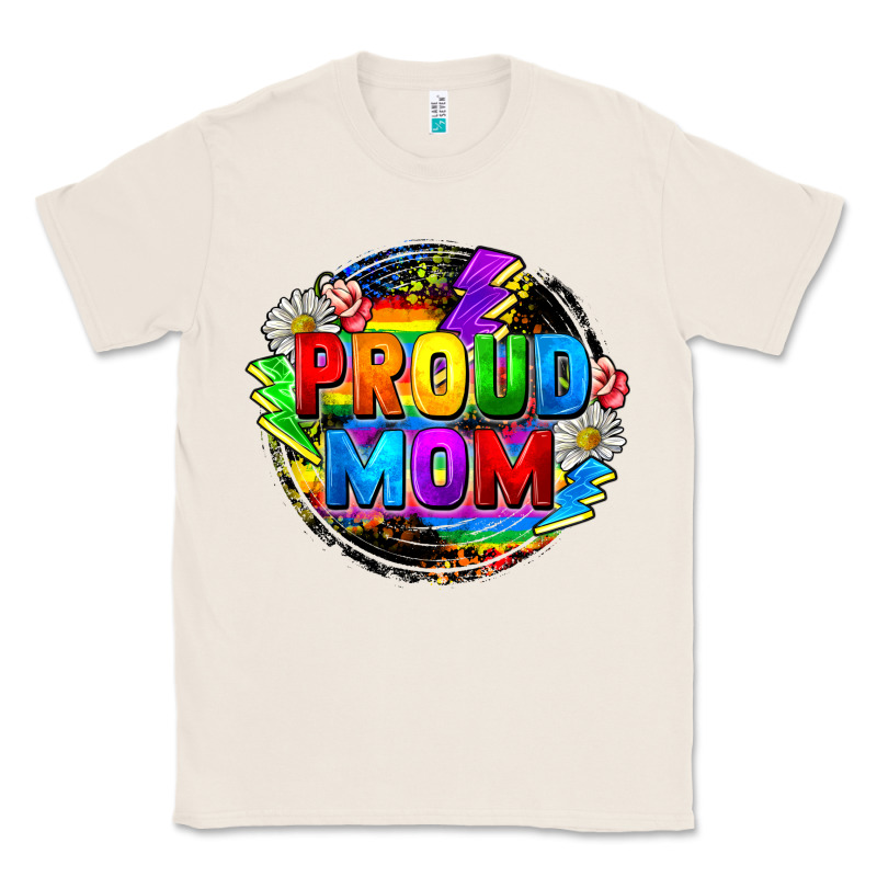 Proud Mom Lgbt Classic Tee by FaDigitalArtStudio | Teevron