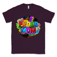 Plum proud mom lgbt Classic Tee - FaDigitalArtStudio